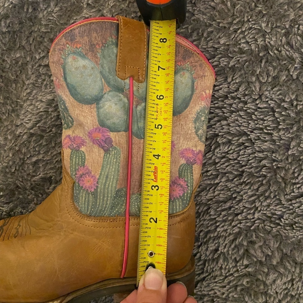 ROPER Big Girls Prickly Cactus Cowboy Boots - Picture 6 of 12